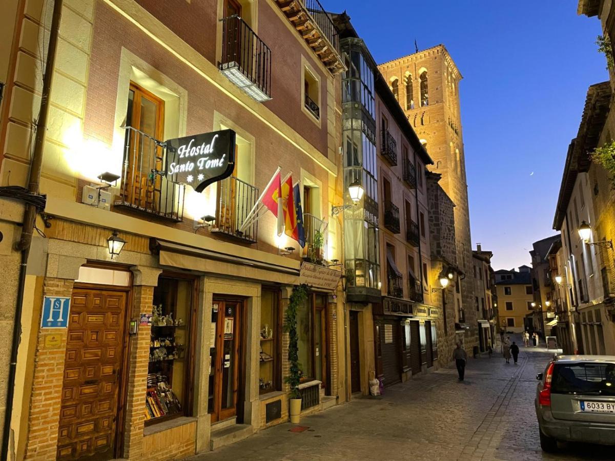 Hotel Hostal Santo Tome Toledo Exterior foto