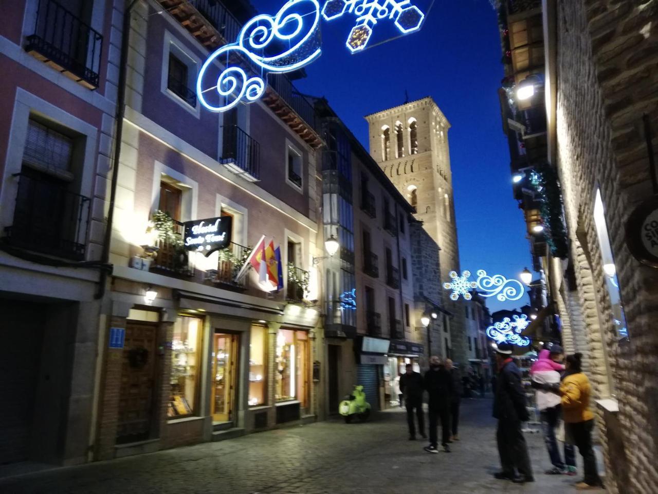 Hotel Hostal Santo Tome Toledo Exterior foto